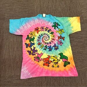 Grateful Dead Vintage 90s Tie Dye Tshirt